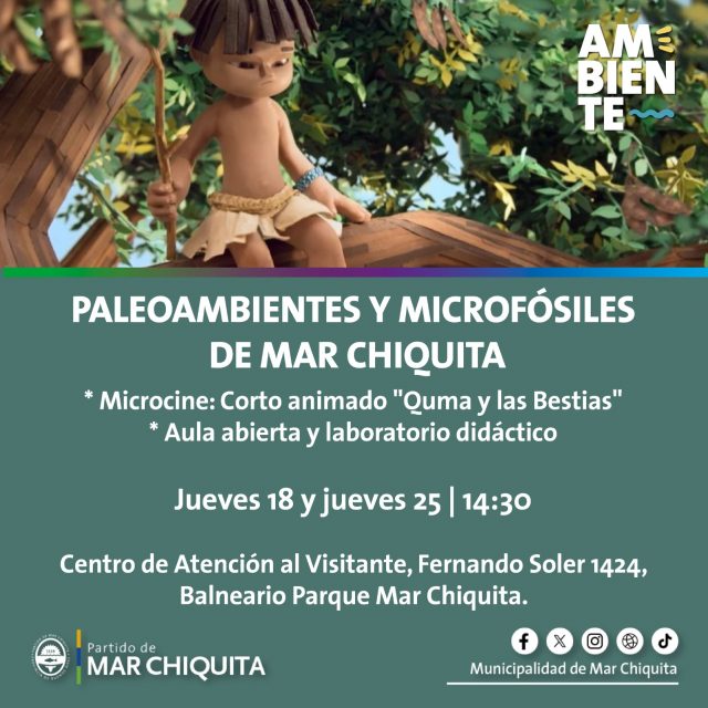 Paleoambientes y microfósiles en Mar Chiquita